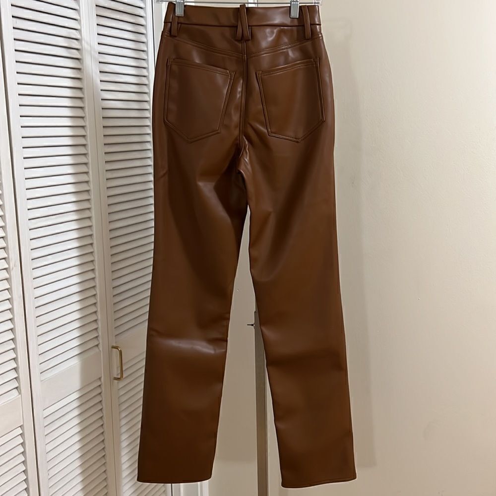 Good American Faux leather pants - Picture 6 of 11
